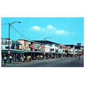 Postcard Ocean Boulevard at Hampton Beach New Hampshire